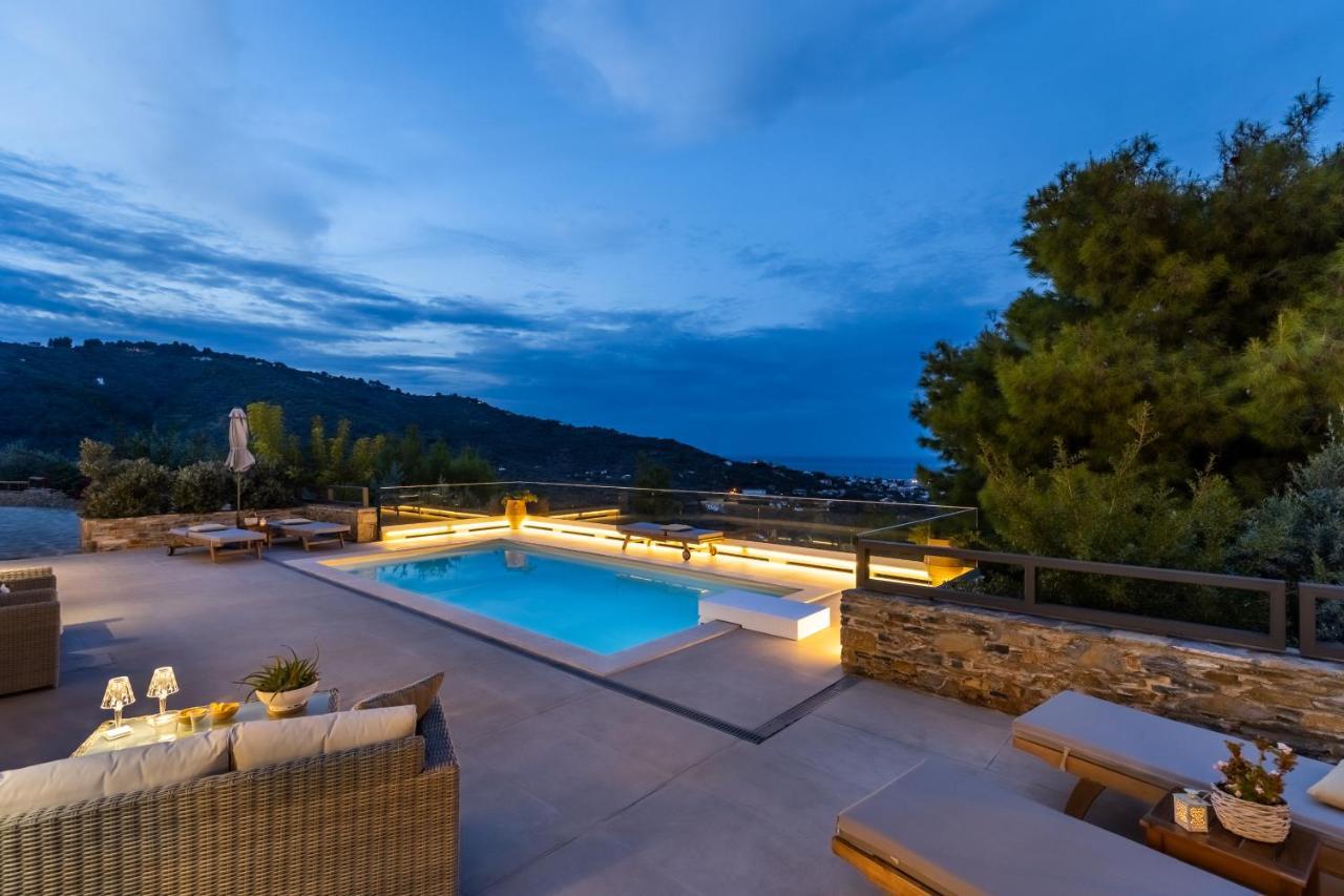 Villa Politimi Luxury Retreat Città di Skopelos Esterno foto