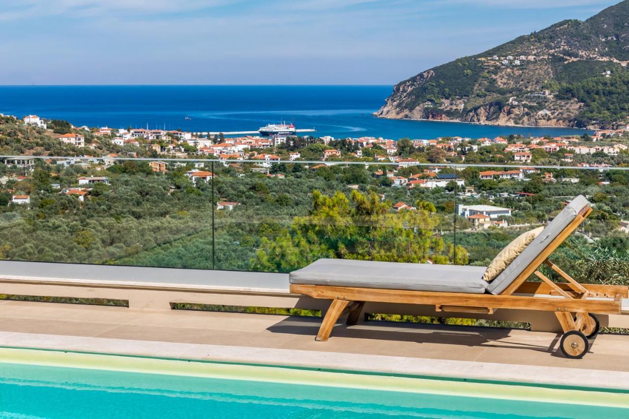 Villa Politimi Luxury Retreat Città di Skopelos Esterno foto