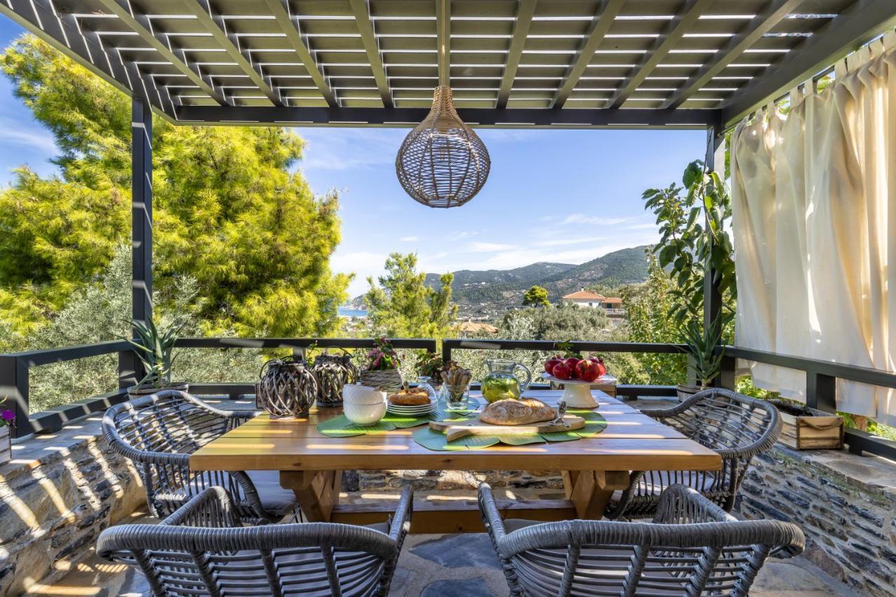 Villa Politimi Luxury Retreat Città di Skopelos Esterno foto
