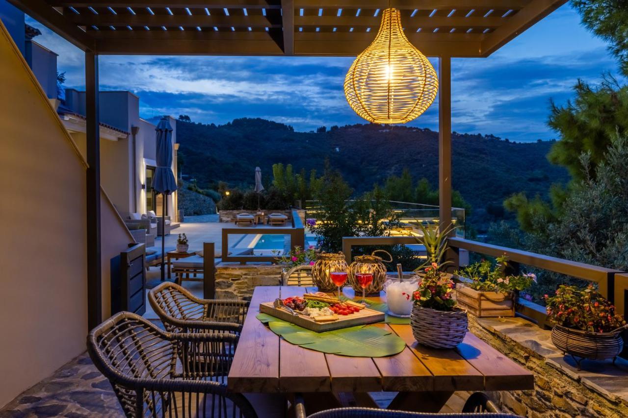 Villa Politimi Luxury Retreat Città di Skopelos Esterno foto